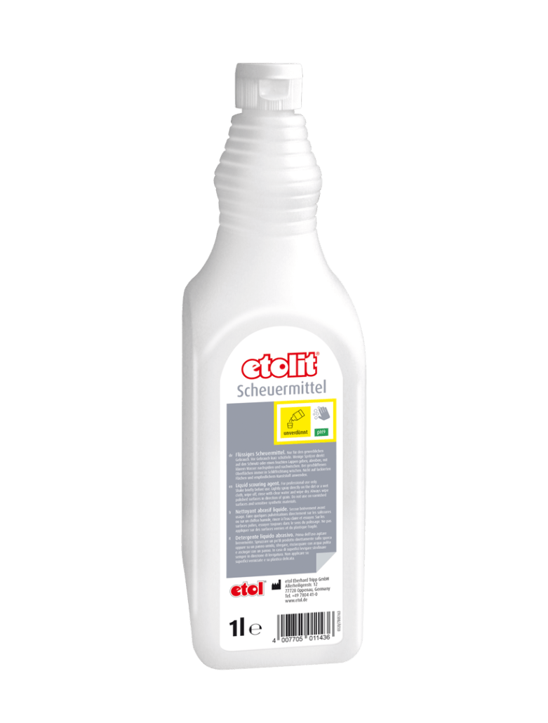 etolit Scheuermittel 4 x (4 x 1 L Flasche) | FSE GmbH